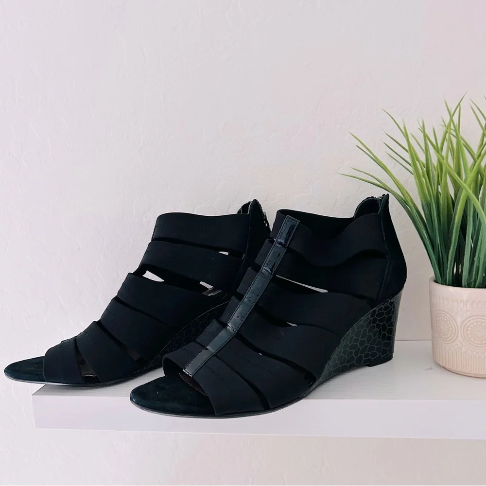 Donald J‎ Pliner Women’s Wedges Black Size 9.5
